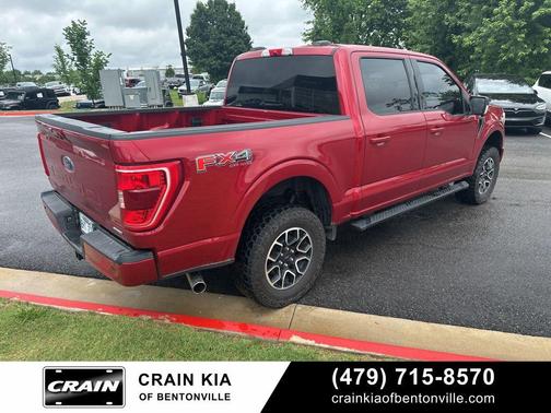 RAPID RED MET TINTED CC 2022 Ford F-150 XLT