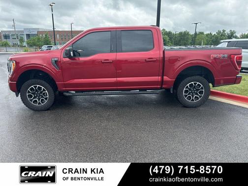 RAPID RED MET TINTED CC 2022 Ford F-150 XLT