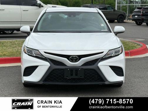 Super White 2020 Toyota Camry LE