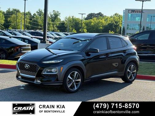 Ultra Black 2018 Hyundai KONA Limited