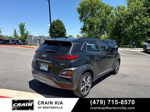 Ultra Black 2018 Hyundai KONA Limited
