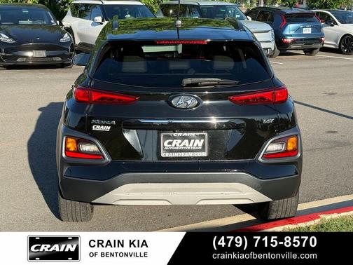 Ultra Black 2018 Hyundai KONA Limited