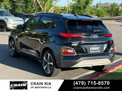 Ultra Black 2018 Hyundai KONA Limited