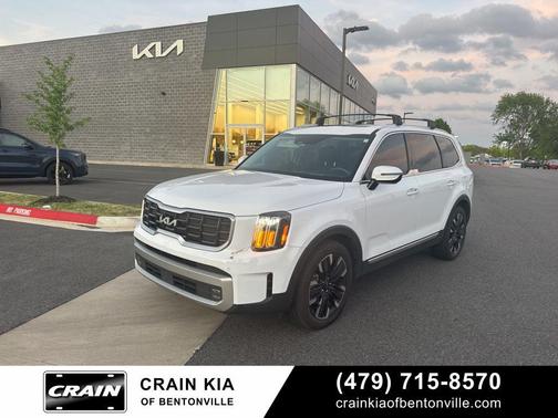 Glacial White Pearl 2024 Kia Telluride SX Prestige