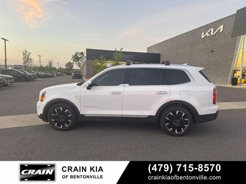 Glacial White Pearl 2024 Kia Telluride SX Prestige
