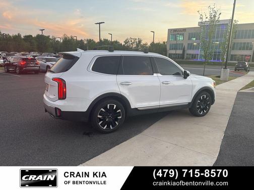 Glacial White Pearl 2024 Kia Telluride SX Prestige