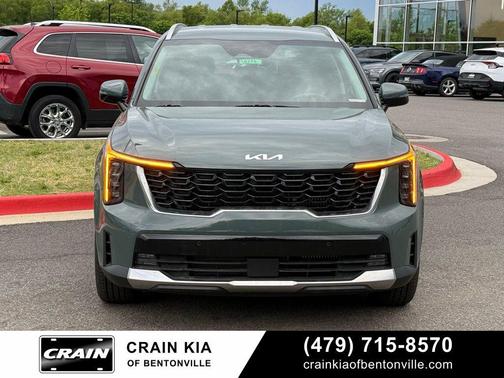 Cityscape Green 2026 Kia Sorento Hybrid EX