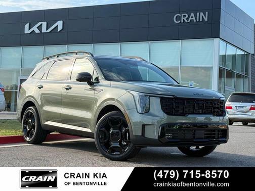 Jungle Green 2026 Kia Sorento SX