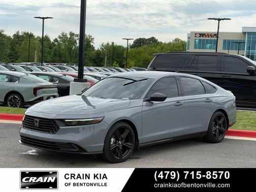 Urban Gray Pearl 2025 Honda Accord Hybrid Sport-L