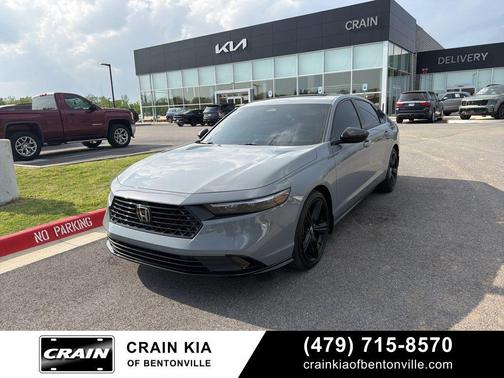 Urban Gray Pearl 2025 Honda Accord Hybrid Sport-L