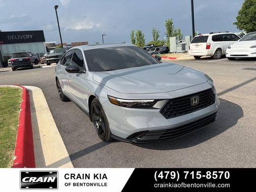 Urban Gray Pearl 2025 Honda Accord Hybrid Sport-L