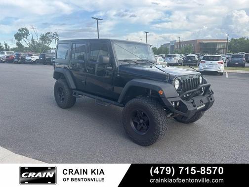Black Clearcoat 2017 Jeep Wrangler Unlimited Sport