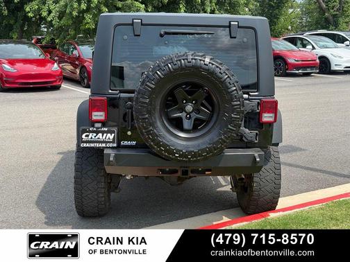 Black Clearcoat 2017 Jeep Wrangler Unlimited Sport