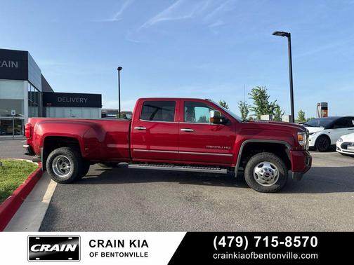 Red Quartz Tintcoat 2018 GMC Sierra 3500 Denali