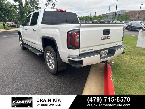 White Frost Tricoat 2018 GMC Sierra 1500 Denali
