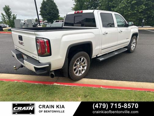 White Frost Tricoat 2018 GMC Sierra 1500 Denali