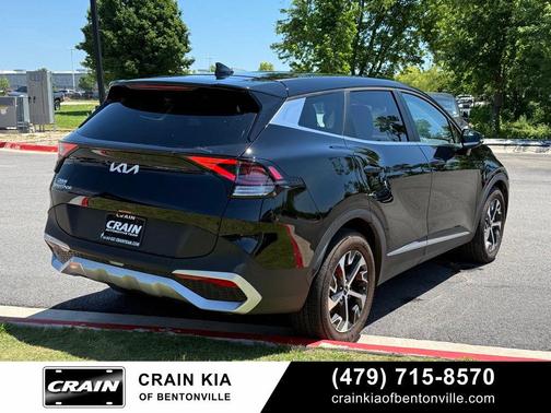 Ebony Black 2025 Kia Sportage EX