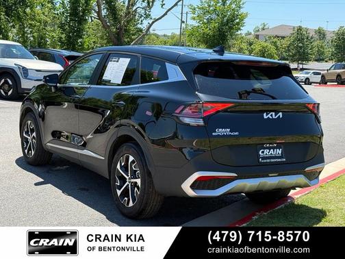 Ebony Black 2025 Kia Sportage EX