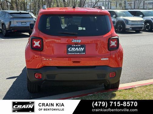 Omaha Orange Clearcoat 2021 Jeep Renegade Latitude