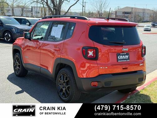 Omaha Orange Clearcoat 2021 Jeep Renegade Latitude