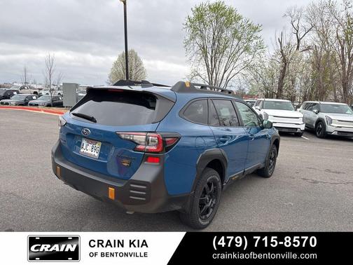 Geyser Blue 2022 Subaru Outback Wilderness
