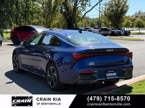 Yacht Blue 2025 Kia K5 GT-Line
