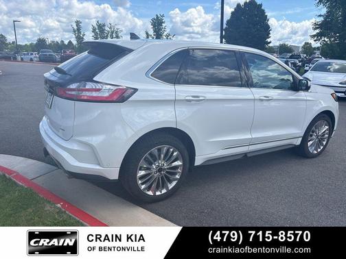 STAR WHITE 2021 Ford Edge Titanium