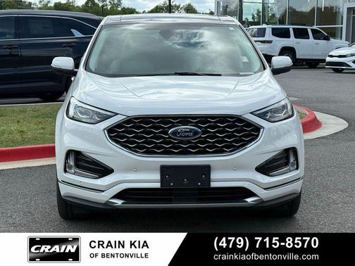 STAR WHITE 2021 Ford Edge Titanium