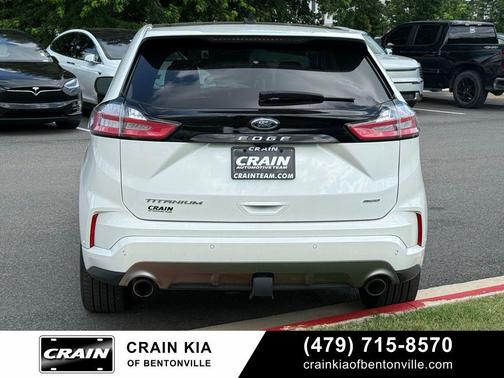 STAR WHITE 2021 Ford Edge Titanium