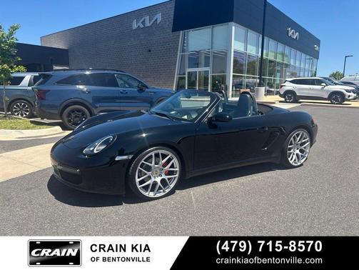 Black 2005 Porsche Boxster S