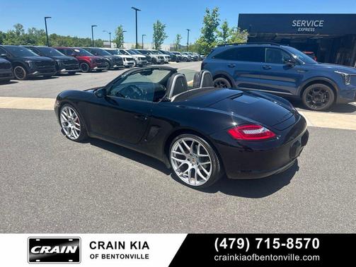 Black 2005 Porsche Boxster S