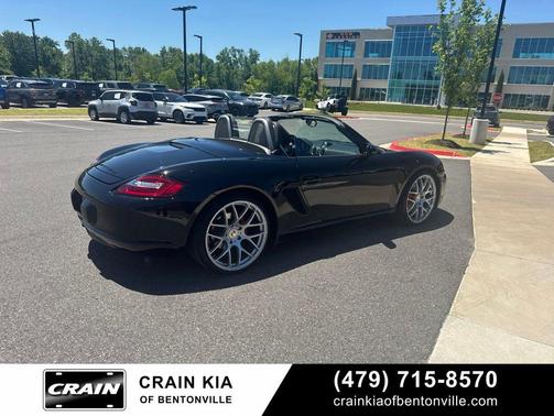 Black 2005 Porsche Boxster S