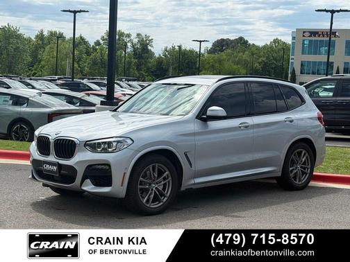 Glacier Silver Metallic 2021 BMW X3 xDrive30i