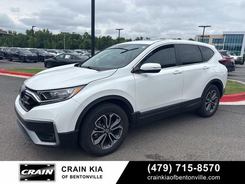Platinum White Pearl 2021 Honda CR-V AWD EX-L