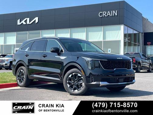 Ebony Black 2026 Kia Sorento S