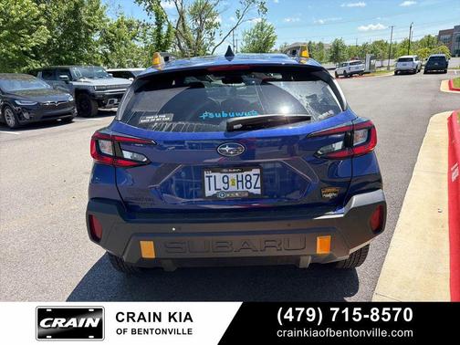 Sapphire Blue Pearl 2024 Subaru Crosstrek Wilderness