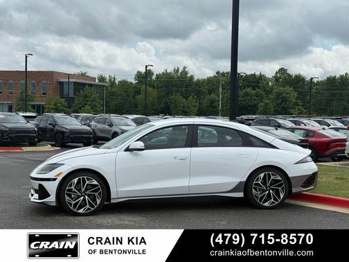 Serenity White 2024 Hyundai IONIQ 6 SEL
