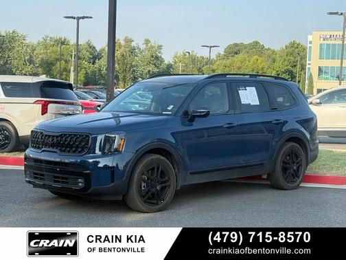 Midnight 2025 Kia Telluride SX-Prestige X-Line