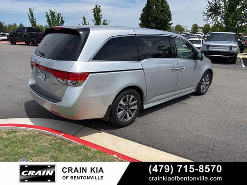 Alabaster Silver Metallic 2015 Honda Odyssey Touring