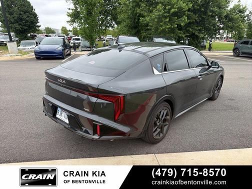 Interstellar Gray 2025 Kia K4 GT-Line Turbo