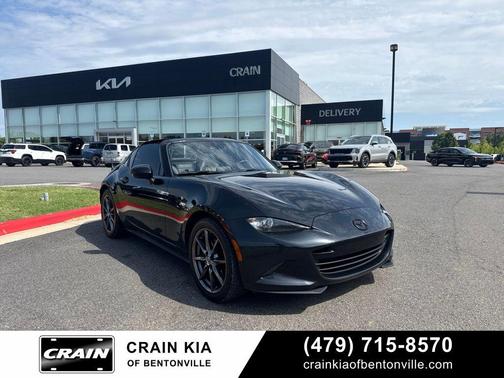 Jet Black Mica 2017 Mazda MX-5 Miata RF Grand Touring