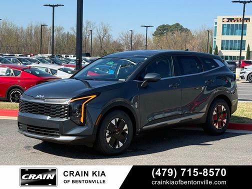 Gravity Gray 2026 Kia Sportage Hybrid LX