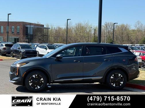 Gravity Gray 2026 Kia Sportage Hybrid LX