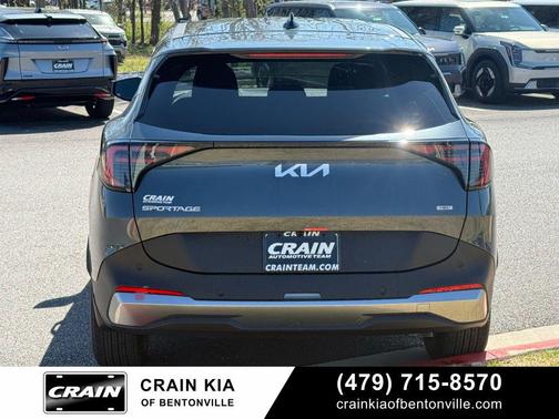 Gravity Gray 2026 Kia Sportage Hybrid LX