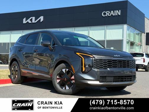 Gravity Gray 2026 Kia Sportage Hybrid LX