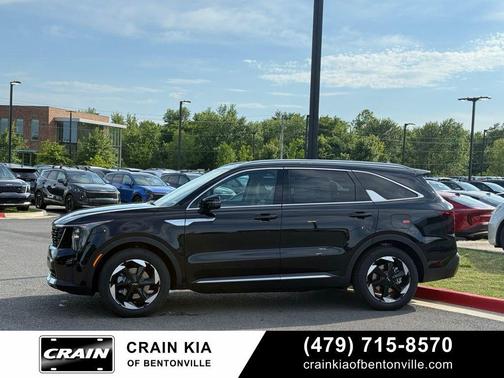 Aurora Black Pearl 2026 Kia Sorento Hybrid EX