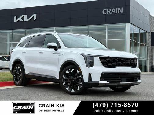 Glacial White Pearl 2025 Kia Sorento SX