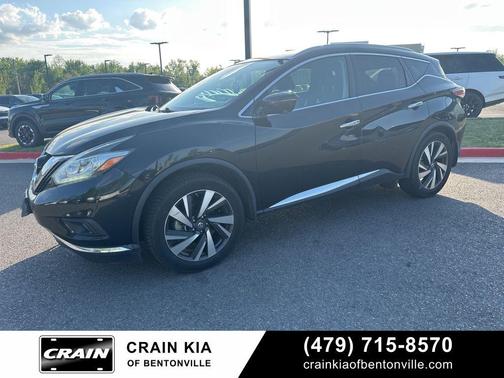 Magnetic Black Metallic 2017 Nissan Murano Platinum