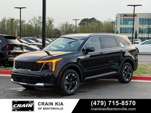 Ebony Black 2026 Kia Sorento S