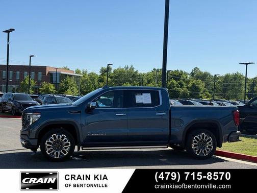Downpour Metallic 2025 GMC Sierra 1500 Denali Ultimate